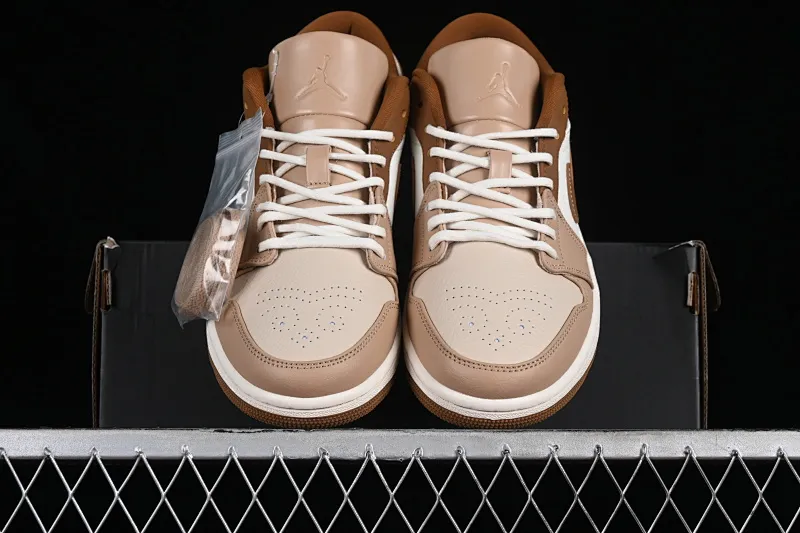 All Categories Air Jordan Jordan Series Basketball Shoes Air Jordan 1 Low Air Jordan 1 Low AJ1 Joe 1 Khaki Yellow Low State Cultural Casual Shoes HF5753-221